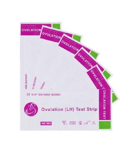 10 Units Pack of Ovulation Test Strips 15MIU/ml